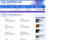 Desktop Screenshot of coolshopping.com